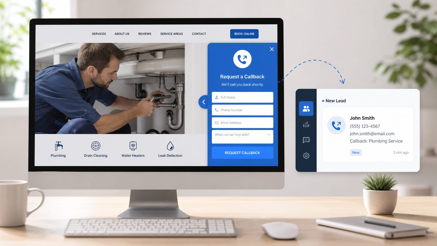 TAPNET Lead Widget Call Back Leads