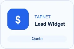 Small TAPNET Lead Widget quote thumbnail.