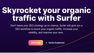 Surfer SEO Skyrocket Organic Traffic