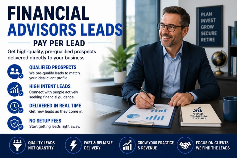 Financial Advisors Leads