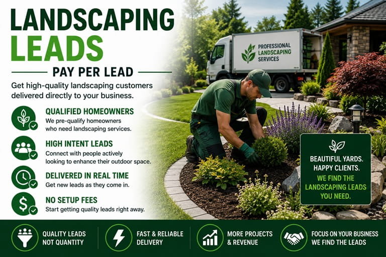 Landscaping Leads