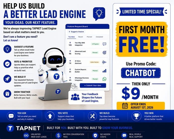 Chatbot Tapnet feature request