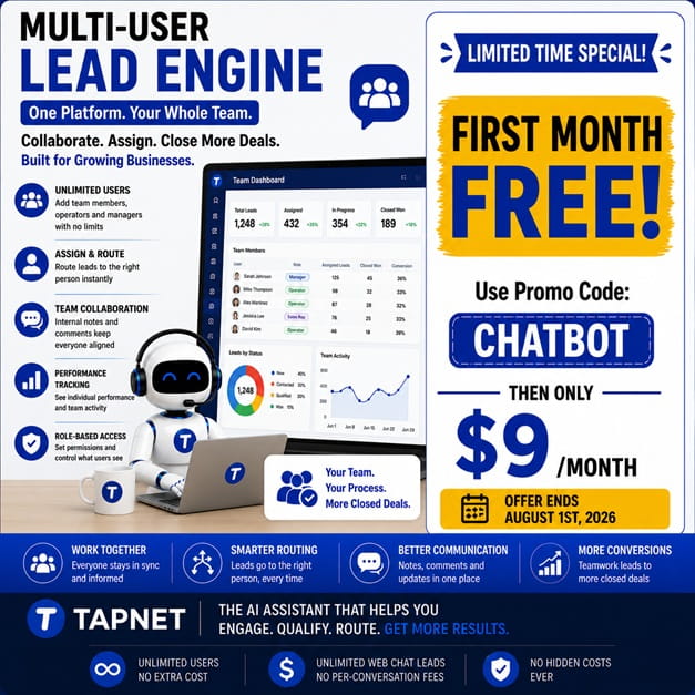 Multi-user lead management platform