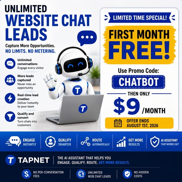 Unlimited leads with chatbot automation